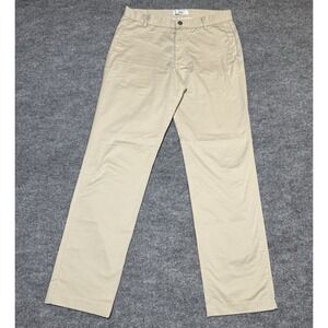 Spoke Sharps Build B Pant Khaki Men 30x30 Straight Flat Front Stretch Khaki Tan